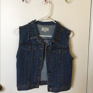 Studded vest